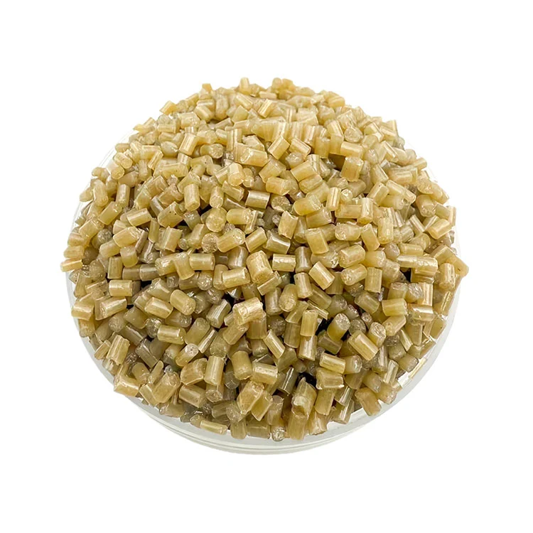 Matériau en résine PS marron recyclé