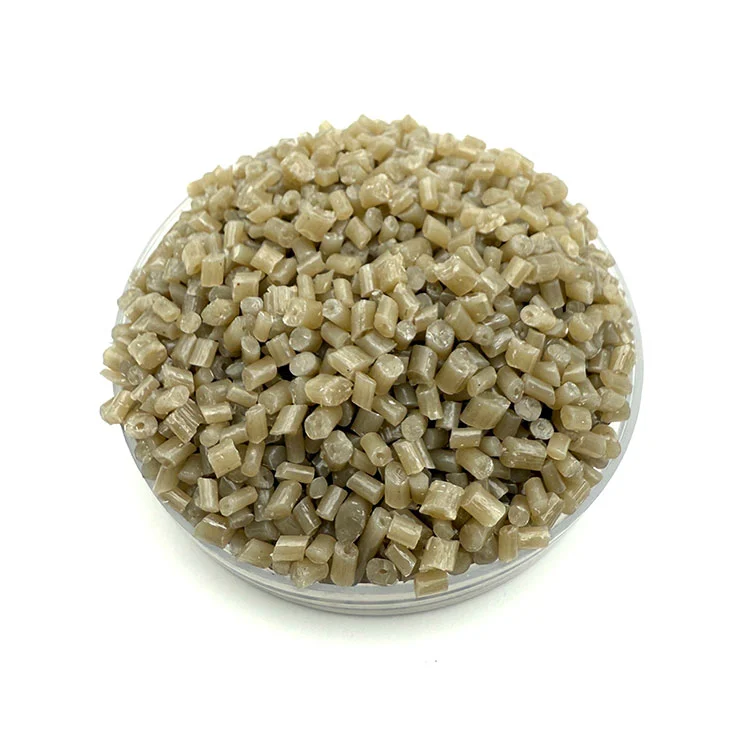 Granulés de plastique PS blanc recyclé