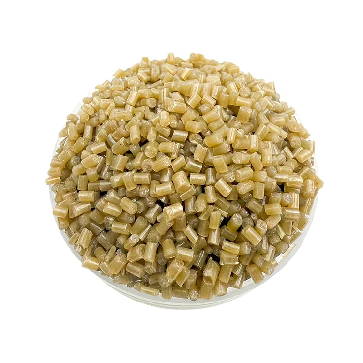 Matière plastique PS marron régénérée