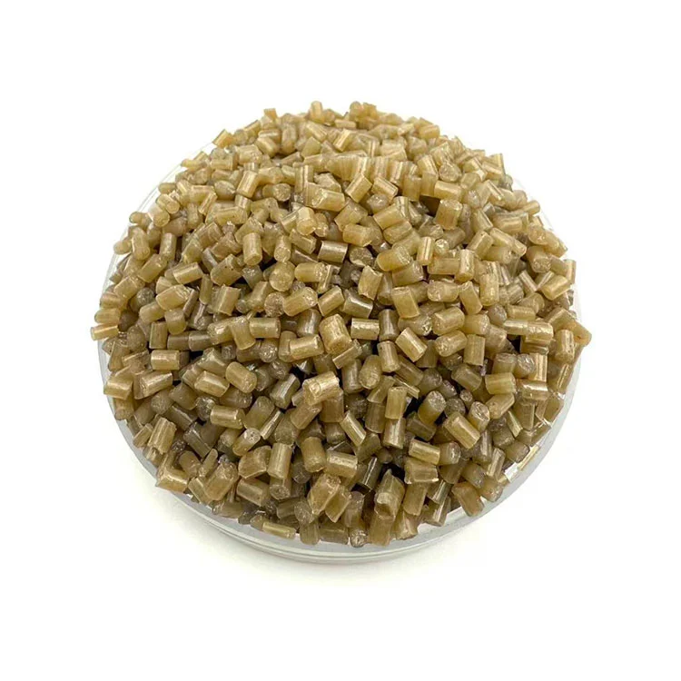 Granulés de plastique PS blanc régénéré